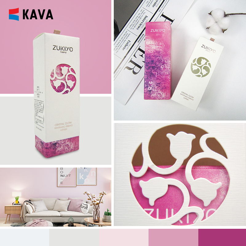 The Beauty of a Pink Cosmetic Box with White Edge